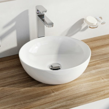  Mosdó lapra Ravak Uni 40x40 cm fehér színben fényes felülettel túlfolyás nélkül XJX01140003 fürdőszoba bútor
