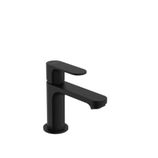  Mosdószelep Hansgrohe Rebris S leeresztőszelep nélkül matt fekete 72503670 csaptelep