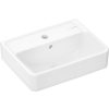  Mosdótál Hansgrohe Xanuia Q 45x34 cm fehér fényes felülettel akkumulátor lyuk középen 61007450