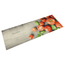 mosható paradicsommintás bársony konyhaszőnyeg 45 x 150 cm lakástextília