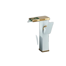  Mosócsaptelep, LED világítás, tartós rozsdamentes acél, magas fehérarany csaptelep