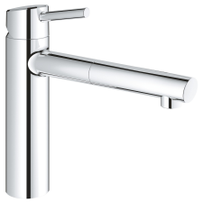 Mosogató csaptelep Grohe Concetto New kihúzható zuhannyal króm 31129001 csaptelep