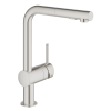  Mosogató csaptelep Grohe Minta kihúzható zuhannyal supersteel 30274DC0