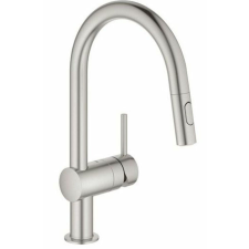 Mosogató csaptelep Grohe Minta kihúzható zuhannyal supersteel 32321DC2 csaptelep