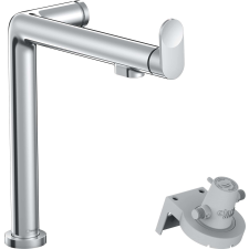 Mosogató csaptelep Hansgrohe Aqittura leeresztőszelep nélkül króm 76804000 csaptelep