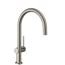 Mosogató csaptelep Hansgrohe Talis forgó karral rozsdamentes acél megjelenés 72804800 csaptelep