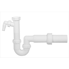  Mosogató csőszifon egy medencés, + mosógép csatlakozó, 50 mm beépíthető gépek kiegészítői