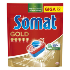Mosogatógép tabletta SOMAT Gold 70 darab/doboz tisztító- és takarítószer, higiénia