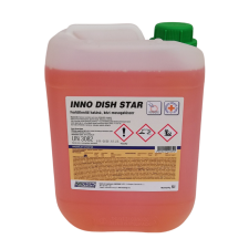 Mosogatószer 5 liter kézi fertőtlenítő hatással Inno-Dish Star tisztító- és takarítószer, higiénia