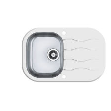  Mosogatótálca Alveus Wawe 20 fehér 76x17,5 cm 1102729 mosogatótálca