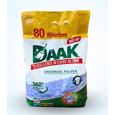 . Mosópor, univerzális, 80 mosáshoz, 4,8 kg, Daak tisztító- és takarítószer, higiénia