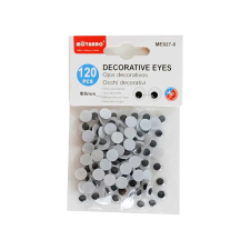 Motarro Mozgó szem kör alakú 8 mm-es 120db/ csomag kreatív és készségfejlesztő