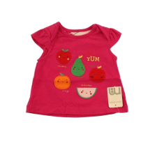 Mothercare kislány gyümölcsmintás rózsaszín póló - 62 gyerek póló
