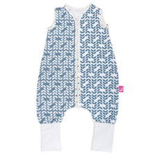 MOTHERHOOD Muszlin hálózsák nadrággal Blue Classics 12-18hó 0,5 tog hálózsák, pizsama