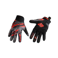 Motocross kesztyű Doppler fekete/piros XS motoros kesztyű