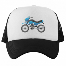  Motor Emoji - Trucker Hálós Baseball Sapka