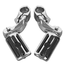  Motorkerékpár lábtartók a motorvédőhöz 32 mm, Craftride CF3S, Króm kerékpár és kerékpáros felszerelés