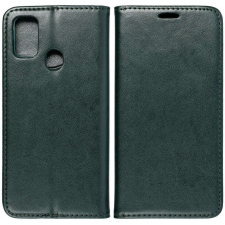  Motorola Moto G62 5G, Oldalra nyíló tok, stand, Magnet Book, zöld tok és táska