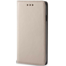 Motorola Moto G85, Oldalra nyíló tok, stand, Smart Magnet, arany tok és táska