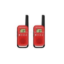 Motorola Talkabout T42 piros walkie talkie (2db) (B4P00811RDKMAW) biztonságtechnikai eszköz