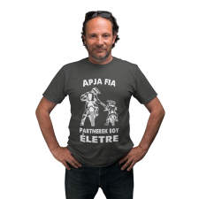  Motoros apa és fia - Férfi Póló férfi póló