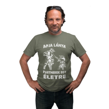  Motoros apa és lánya - Férfi Póló férfi póló