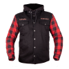 Motoros dzseki W-TEC Black Heart Radikaal XXL piros-fekete