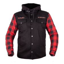 Motoros dzseki W-TEC Black Heart Radikaal XXL piros-fekete motoros kabát
