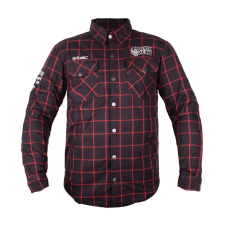  Motoros ing W-TEC Black Heart Rattlesneak fekete piros csíkkal M motoros kabát