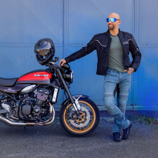 Motoros kabát W-TEC Adam fekete L motoros kabát