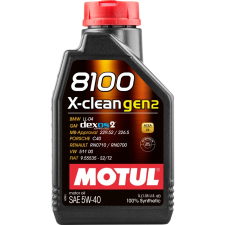 Motul 8100 X-Clean Gen2 5W-40 motorolaj 1 L motorolaj