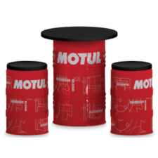 Motul Üres Dob Bárasztal - Piros 208L bútor