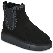 Mou Csizmák BOUNCE CHELSEA BOOT IN SUEDE Fekete 39 női csizma, bakancs