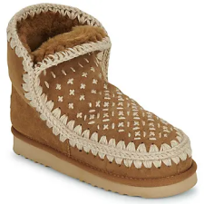 Mou Csizmák ESKIMO 24 SASHIKO FRONT PANEL Barna 38 női csizma, bakancs