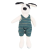 MOULIN ROTY - A Nagy család - Cézár kutya plüss játék (30 cm)