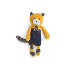 MOULIN ROTY Textil játék Lulu Cat, Moulin Roty plüssfigura