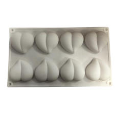  Mousse szilikon forma - Szív 8db-os sütés és főzés
