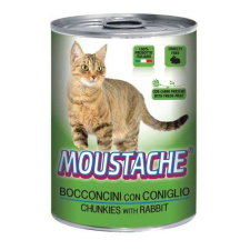 MOUSTACHE Cat Chunks nyúl 415g felnőtt macskák számára macskaeledel