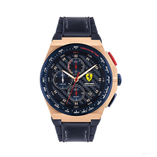 MOVADO Scuderia Ferrari Karóra Aspire, Chrono Szíj Rózsa Arany Rozsdamentes acél, 44Mm karóra