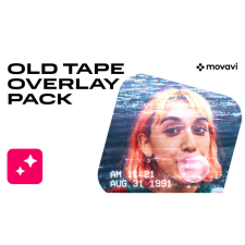 Movavi Video Suite 2023 - Old Tape Overlay Pack (PC - Steam elektronikus játék licensz) videójáték