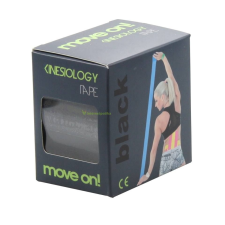  Move on! kineziológiai tapasz (tape) fekete színben 1db gyógyászati segédeszköz