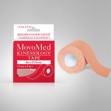  MOVO-MED KINEZIOLÓGIAI TAPASZ 5CM x 5M (BÉZS) gyógyászati segédeszköz
