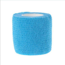 MovoMed öntapadós rugalmas pólya kék (2,5 cm x 4,6 m) gyógyászati segédeszköz