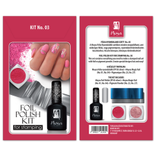  Moyra Fólia Nyomdalakk szett 03 körömdíszítő