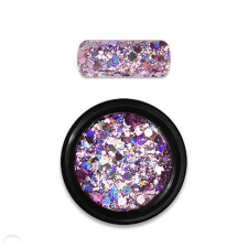 Moyra Holo glitter mix 1g No. 03. Rózsaszín körömdíszítő