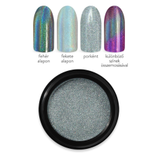 Moyra HOLO MIRROR Powder Silver 01 körömdíszítő