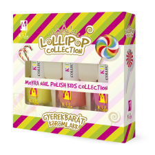 Moyra Kids Mnbsa Gyerek körömlakk szett - Lollipop Collection 3x7ml körömlakk