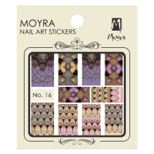  Moyra körömmatrica 16 körömdíszítő