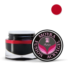 Moyra Moyra Fusion Colour Acrylgel No. 04 Hibiscus Red 15 g műköröm zselé