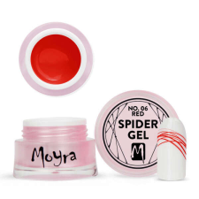 Moyra Moyra Spider gel No. 06 Red műköröm zselé
